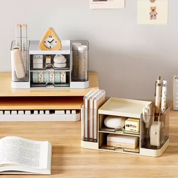 2-Drawer Pen Organizer for a Clutter-Free Student Desk