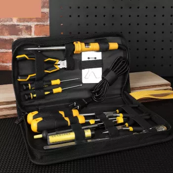 13-Piece Electrician Tool Set: Compact Kit for Wiring