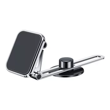 Magnetic Car Phone Mount: Telescopic Arm + 360° Rotate